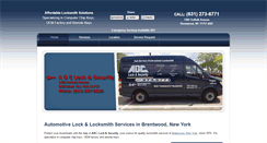 Desktop Screenshot of abclocklongisland.com
